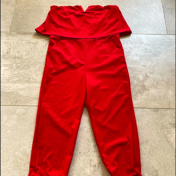 Red jumpsuit - Picture 1 of 2